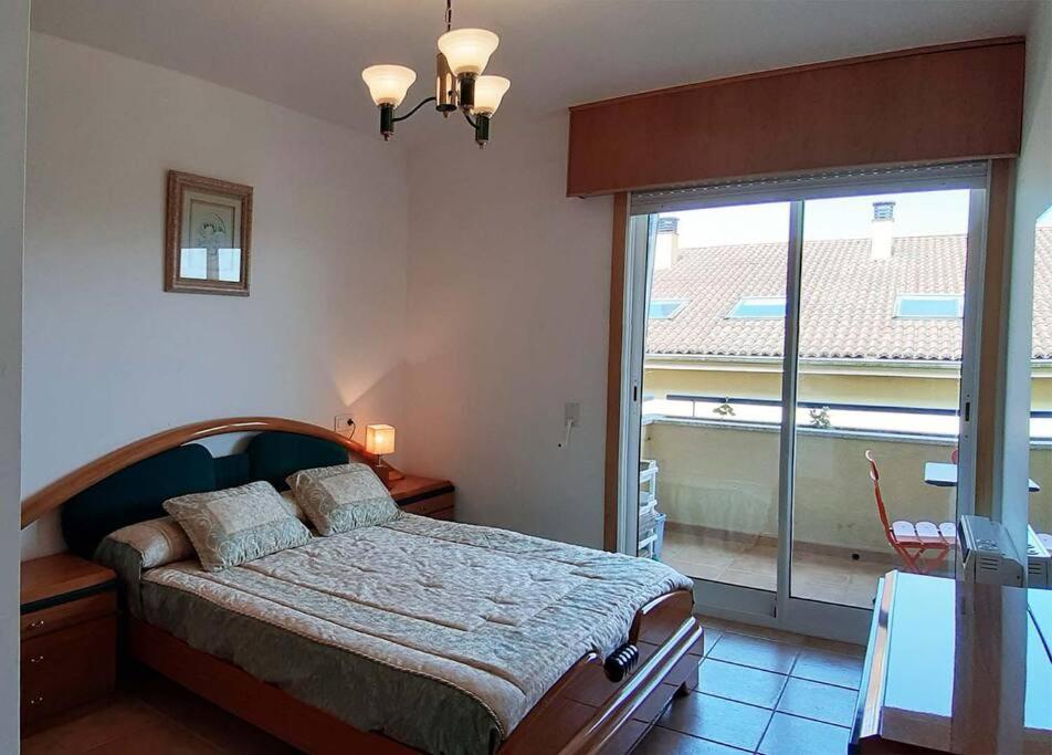 Apartamento Con Piscina En Portosin Bagian luar foto